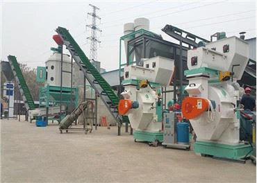 Tsis Siv Neeg Ua tiav 5-8t/h Nyom Nyom Straw Sawdust Pellets Ua Tshuab