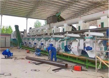 Ua kom tiav Sawdust Pellet Plant